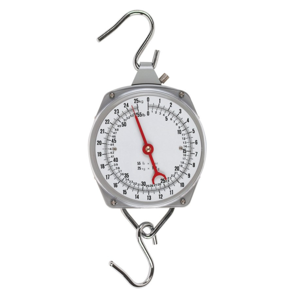 Piekaramie svari 25 kg, graduēti pa 100 g